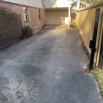 Lagniappe Craftsmen - Driveway before and after. - Masonry/Concrete Near Me Lagniappe Craftsmen - Driveway before and after. - Masonry/Concrete Near Me