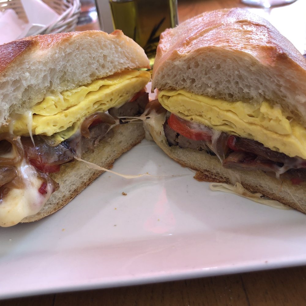 Giovanni's Brooklyn Eats - Egg Panini with Sausage Brunch - Italian Near Me - Brooklyn, New York