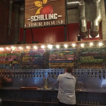 Schilling Cider House - Over 30 great ciders on draft. Get a flight of 6 for only $12! - Bars Near Me - Seattle, Washington Schilling Cider House - Over 30 great ciders on draft. Get a flight of 6 for only $12! - Bars Near Me - Seattle, Washington