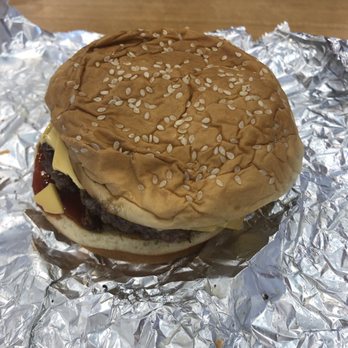 Five Guys - Bacon Cheeseburger - Burgers Near Me - Mcallen, Texas