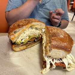 Parrilla La Nueva Fogata - Al pastor cemita