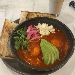 Shakshouka toast Shakshouka toast