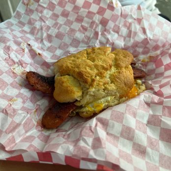 Biscuit Bitch - Hot Link Bitchwich - Breakfast & Brunch Near Me - Seattle, Washington