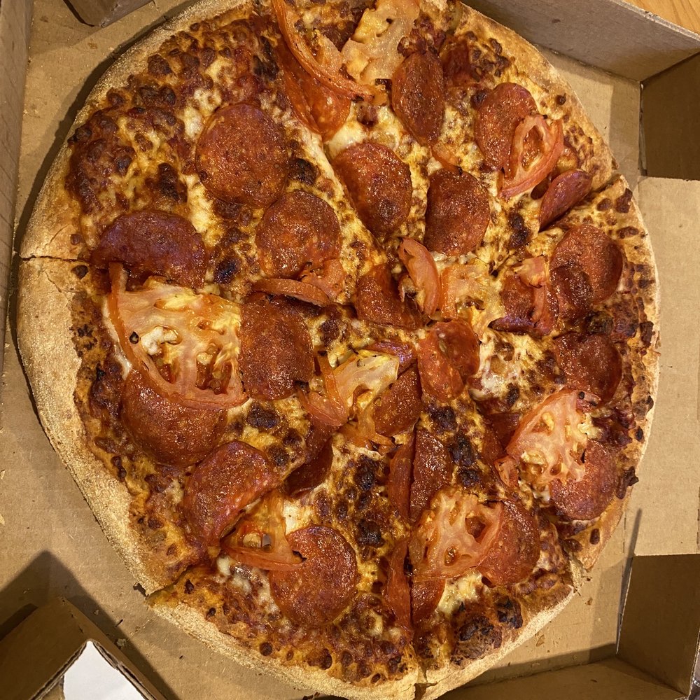 Domino's Pizza - a pepperoni pizza in a box - Pizza Near Me - Vancouver, British Columbia