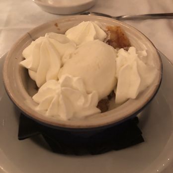 Encore Bistro & Bar - Bread pudding (the best we ever had)! - Seafood Near Me - Dennis, Massachusetts