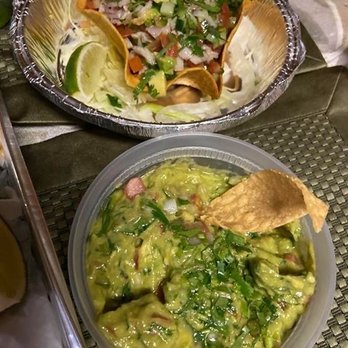 Fidela's Restaurant - Guacamole chips (bottom) & ceviche (top) - Mexican Near Me - Fresh Meadows, New York Fidela's Restaurant - Guacamole chips (bottom) & ceviche (top) - Mexican Near Me - Fresh Meadows, New York
