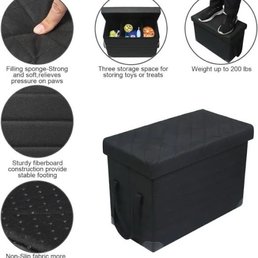for your big dog to be able to stretch out in a seat towards the front, not taking up the entire back seat. :)