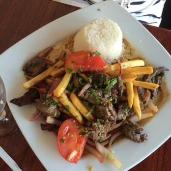 Chalan on the Beach - Lomo Saltado...very nicely presented! - Latin American Near Me - Miami Beach, Florida