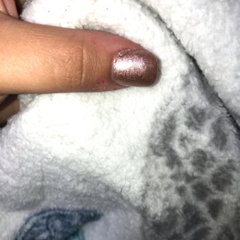 LV Nail Lounge - Just one example for her awful painting job! - Nail Salons Near Me - Vancouver, Washington LV Nail Lounge - Just one example for her awful painting job! - Nail Salons Near Me - Vancouver, Washington
