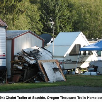 Thousand Trails Seaside - This is in your face when you enter the half of the park near the indoor pool and spa! Don't they care about aesthetics? - RV Parks Near Me - Seaside, Oregon Thousand Trails Seaside - This is in your face when you enter the half of the park near the indoor pool and spa! Don't they care about aesthetics? - RV Parks Near Me - Seaside, Oregon