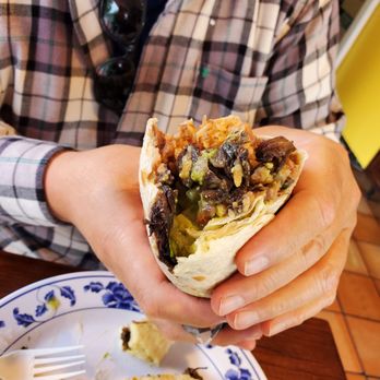 Vegan By El Zamorano - hibiscus burrito superb! - Vegan Near Me - Costa Mesa, California Vegan By El Zamorano - hibiscus burrito superb! - Vegan Near Me - Costa Mesa, California