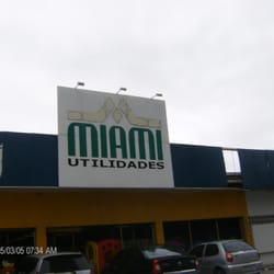 Miami Utilidades - Área externa da loja Miami Utilidades