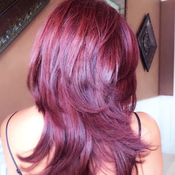 Beauty By Racha - Love my new Violet red color!!! - Hair Stylists Near Me - Brea, California