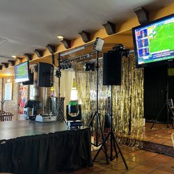 Poncho's Mexico Nuevo Restaurant - The Karaoke stand.