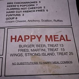 Happy Meals
