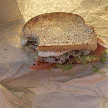 Desert Sun Bagel - ##4 Frontier on gluten free bread w/ turkey - Sandwiches Near Me - Reno, Nevada