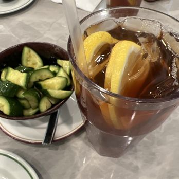88 Noodle Papa - Lemon Iced Tea and Asian cucumber salad. - Noodles Near Me - Las Vegas, Nevada 88 Noodle Papa - Lemon Iced Tea and Asian cucumber salad. - Noodles Near Me - Las Vegas, Nevada