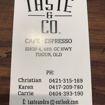 Taste & Co - Check this place out - Coffee & Tea Near Me - Tugun, QLD Taste & Co - Check this place out - Coffee & Tea Near Me - Tugun, QLD