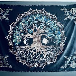 White Raven Reiki and Massage - Tree of life wall hanging
