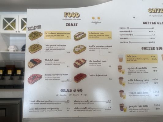 Menu photo 1 La La Land Dallas, TX