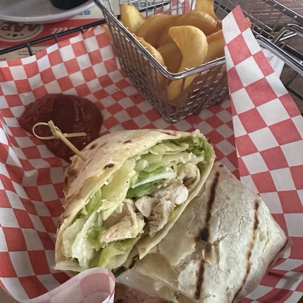 All American Pub - Chicken wrap - New American Near Me - Charlotte, North Carolina
