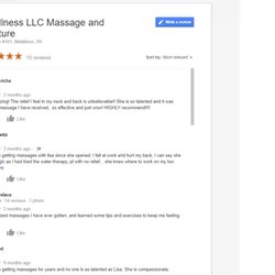 The Spring Massage and Acupuncture - Review from Google