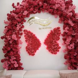 Brazilian Wax By Andreia - Accent wall in waiting area