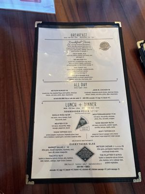 Menu photo 5 The Meteor Dallas, TX