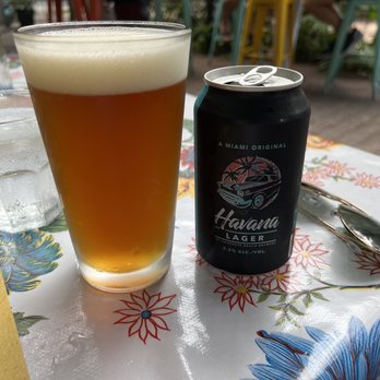 Moreno's Cuba - Havana Lager - Cocktail Bars Near Me - Miami Beach, Florida
