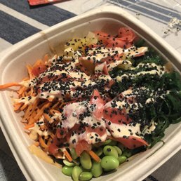 Spicy tuna poke Spicy tuna poke