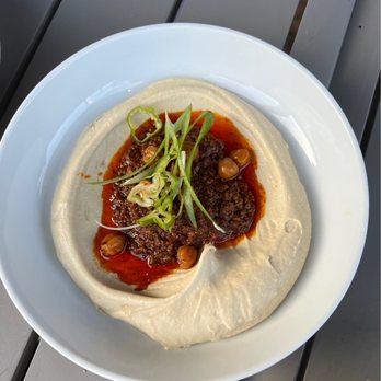 Saba - Lamb ragu hummus - Mediterranean Near Me - New Orleans, Louisiana Saba - Lamb ragu hummus - Mediterranean Near Me - New Orleans, Louisiana