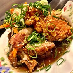 Joe's Table - Tender, juicy and tart - honey lemon chicken
