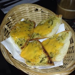 The Armada - Garlic bread - actually it was decent.