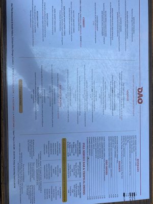 Menu photo 3 Dao Thai Chicago, IL Menu photo 3 Dao Thai Chicago, IL
