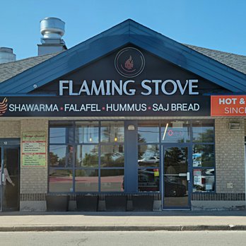 Flaming Stove - the front of the store - Middle Eastern Near Me - Newmarket, Ontario