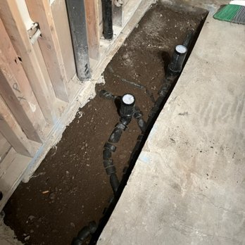 Backed Up Plumbing - Underground from bathroom addition - Plumbing Near Me - Redmond, Oregon