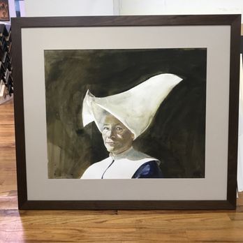 Grand Picture Framing - Original Andrew Wyeth water color. - Framing Near Me - New York, New York Grand Picture Framing - Original Andrew Wyeth water color. - Framing Near Me - New York, New York