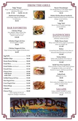 Menu photo 8 The River's Edge Bar and Grill Gibsonton, FL Menu photo 8 The River's Edge Bar and Grill Gibsonton, FL