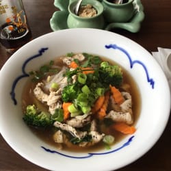 Baan Kati - Lunch special soup noodle £5.95. Just delicious.