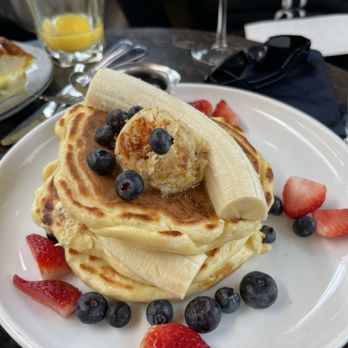 Five Leaves - Ricotta Pancakes - New American Near Me - Brooklyn, New York Five Leaves - Ricotta Pancakes - New American Near Me - Brooklyn, New York