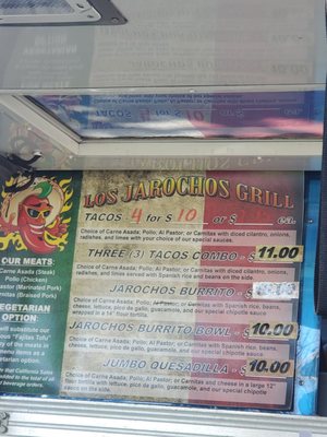 Menu photo 1 Los Jarochos Grill Fremont, CA Menu photo 1 Los Jarochos Grill Fremont, CA