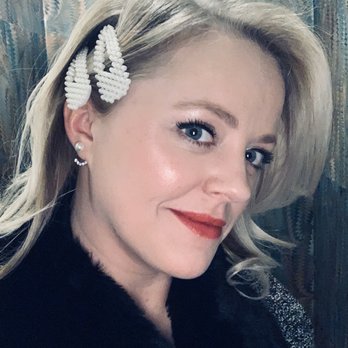 Fancy Schmancy - Jumbo pearl flip clips, pearl earrings *and* the black/white tweed vest w/faux fur trimmed collar are all Fancy finds! - Women's Clothing Near Me - Latham, New York