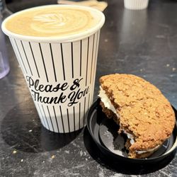 HONEY BOY LATTE & OATMEAL CREAM PIE