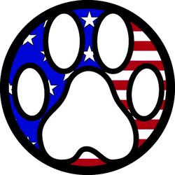 The Grateful Dog - Patriotic Paw