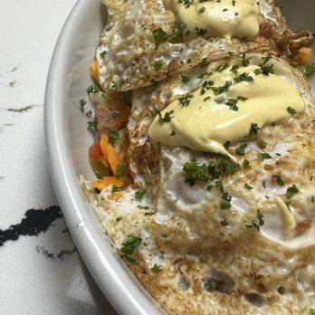 Chilkoot Dining Room - breakfast bowl with homemade hollandaise - New American Near Me - Skagway, Alaska Chilkoot Dining Room - breakfast bowl with homemade hollandaise - New American Near Me - Skagway, Alaska
