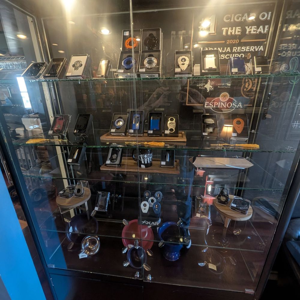 Vitola's - Plenty of accessories like cutters and lighters. - Lounges Near Me - El Paso, Texas Vitola's - Plenty of accessories like cutters and lighters. - Lounges Near Me - El Paso, Texas