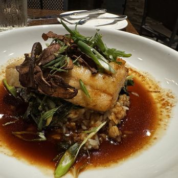 Seasons 52 - Brick Oven-Roasted Chilean Sea Bass - New American Near Me - San Diego, California Seasons 52 - Brick Oven-Roasted Chilean Sea Bass - New American Near Me - San Diego, California