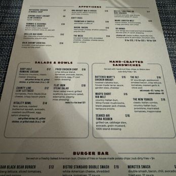 Bistro 101 - Menu - American Near Me - Rohnert Park, California Bistro 101 - Menu - American Near Me - Rohnert Park, California