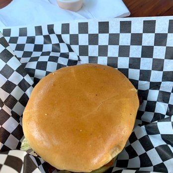 My Father's Place - Bacon Burger with everything - American Near Me - McCall, Idaho