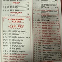 Great China - Menu